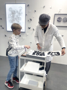 觀眾可以從六十幾種台灣蝴蝶中選擇自己喜歡的